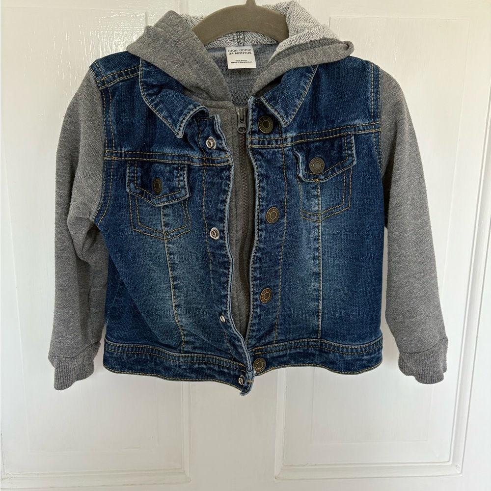 Okie Dokie Denim and Gray Jacket